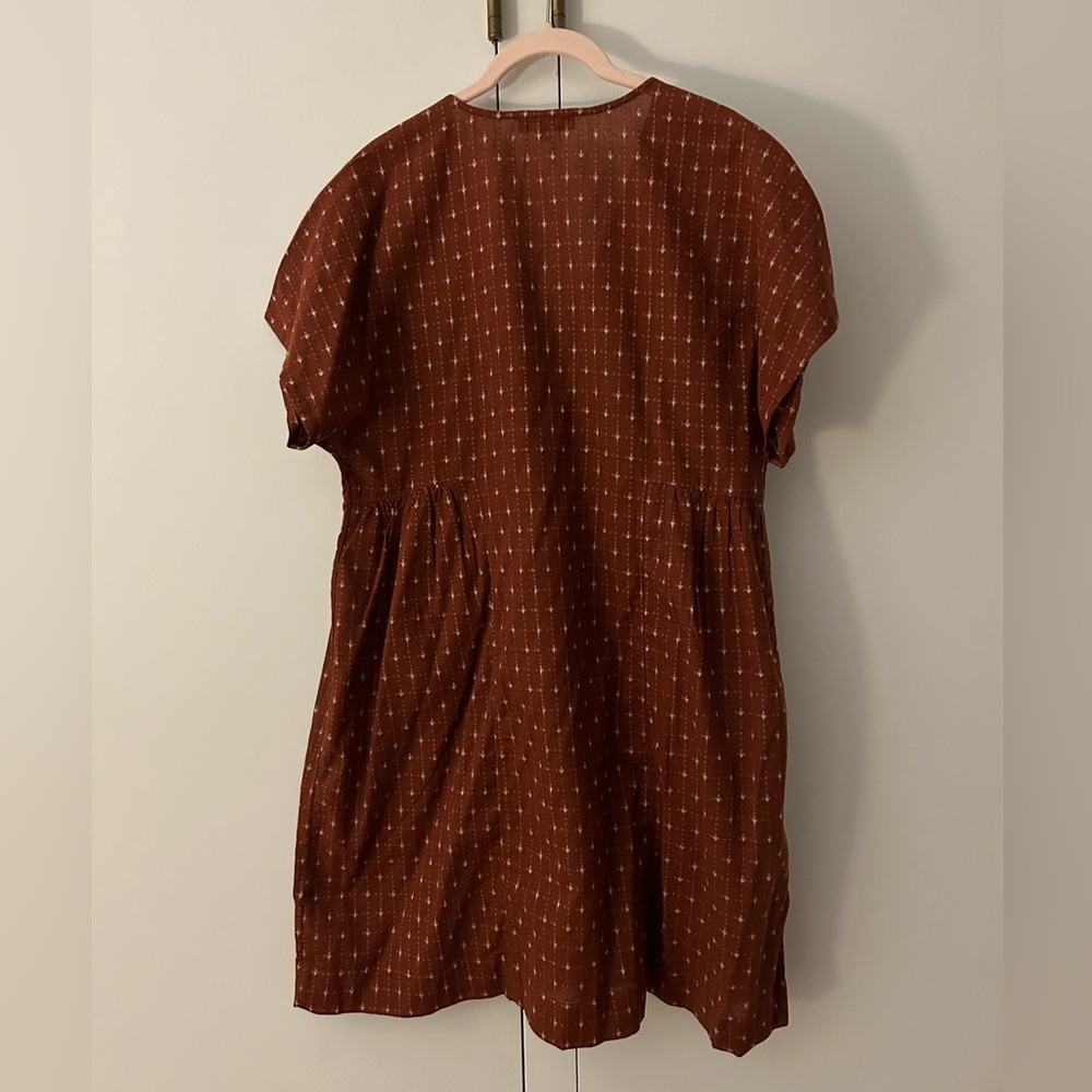 Madewell Jianna Jacquard Dolman Sleeve Minidress - Picture 2 of 7
